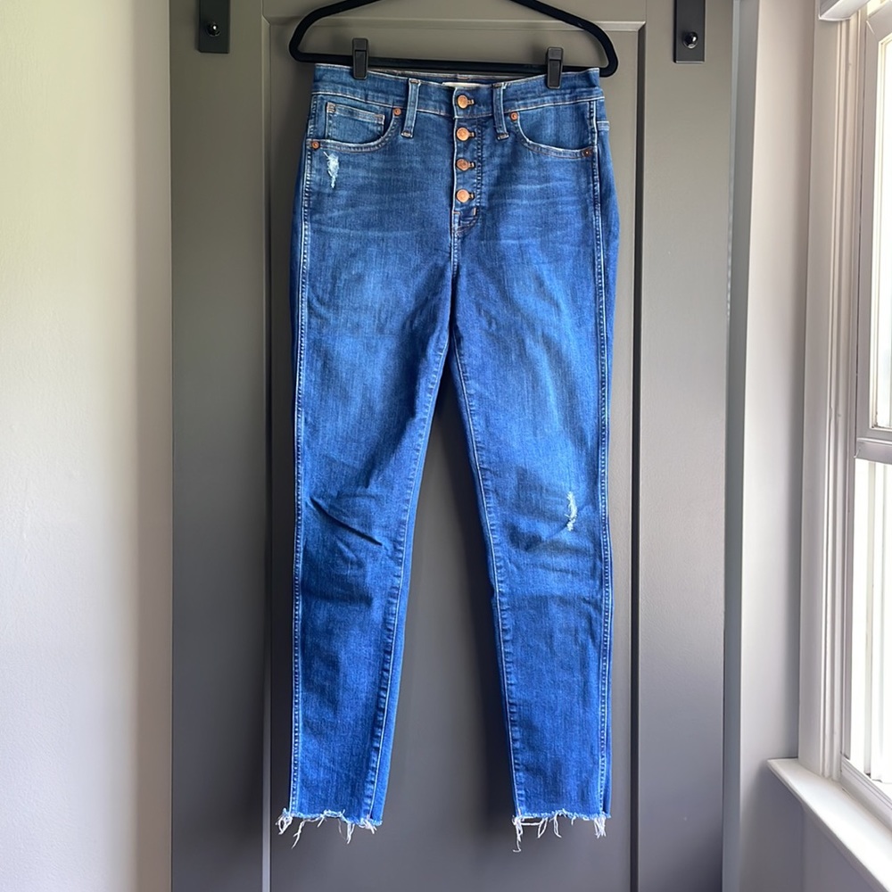 {Madewell} 10” High-Rise Skinny
